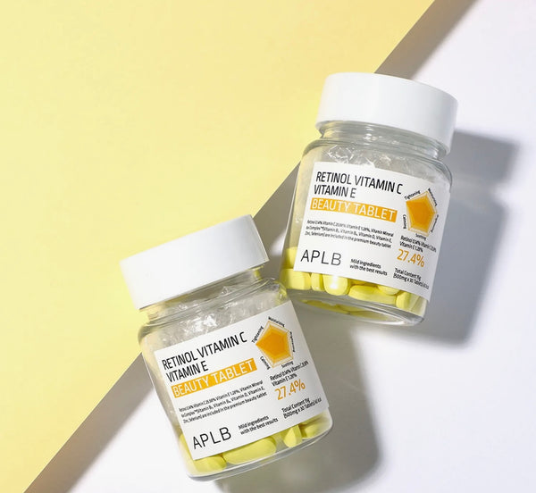 أقراص الريتينول و فيتامين سي APLB Retinol Vitamin C Vitamin E Beauty Tablet