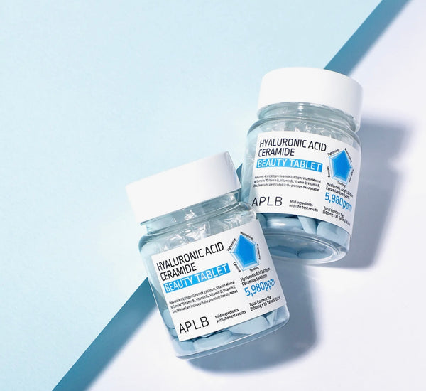 أقراص الهايلرونيك أسيد و السيراميد APLB Hyaluronic Acid Ceramide Beauty Tablet